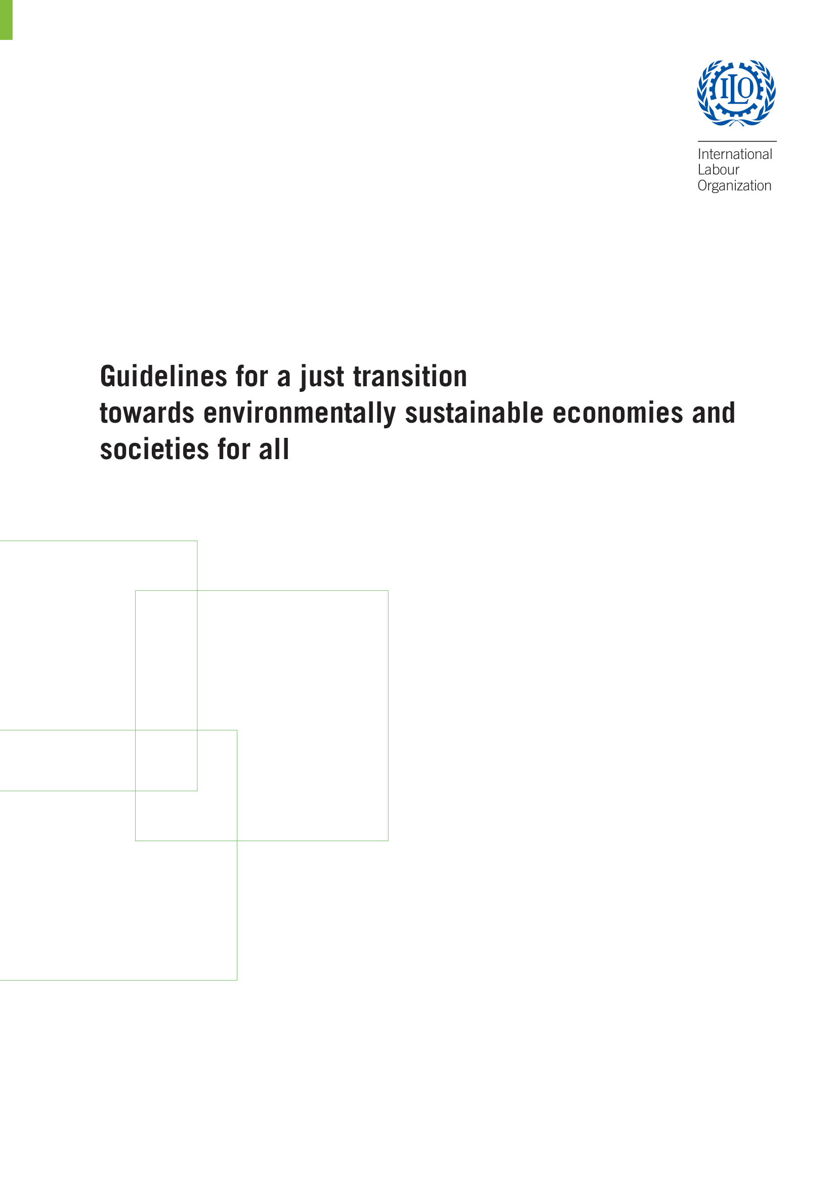 Guidelines for Just Transition