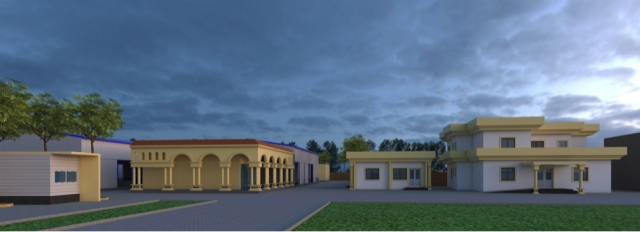Proposed 3D View of Building
